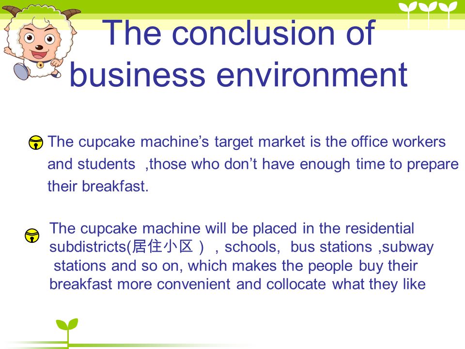 Conclusion for business plan bakery